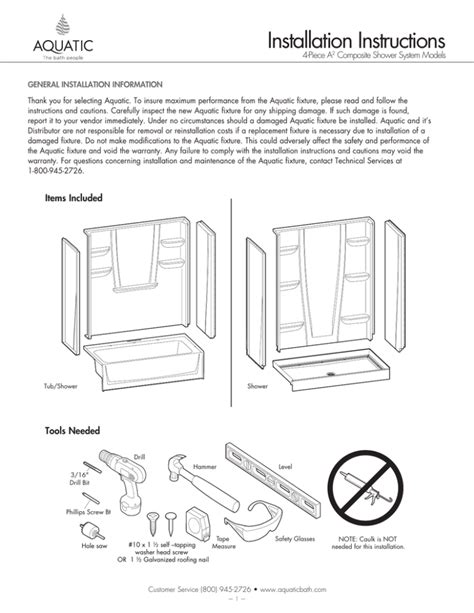 Installation Instructions